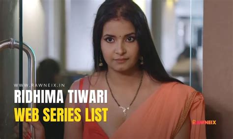 ridhima tiwari web series watch online|Walkman: All Episodes